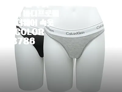 캘빈클라인 CK 여자 삼각 티팬티 F 관련 이미지 1